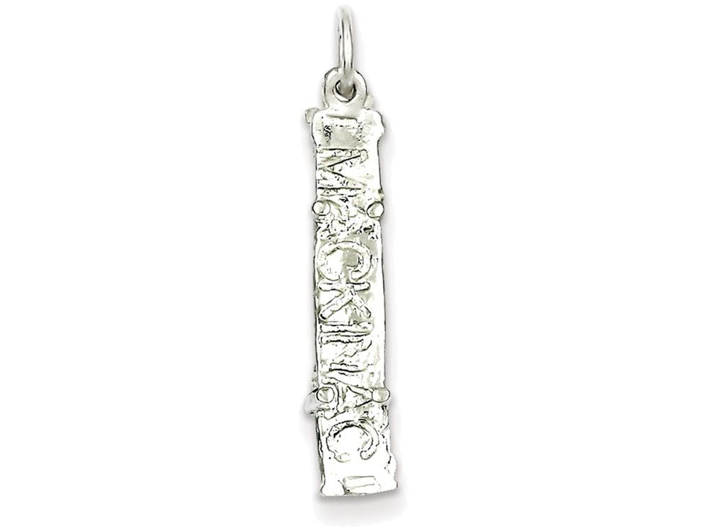 FJC Finejewelers Sterling Silver Mackinac Bridge Charm
