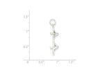 FJC Finejewelers Sterling Silver Mackinac Bridge Charm