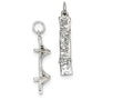 FJC Finejewelers Sterling Silver Mackinac Bridge Charm