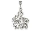 FJC Finejewelers Sterling Silver Octopus Charm