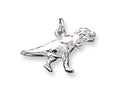 FJC Finejewelers Sterling Silver T-rex Charm