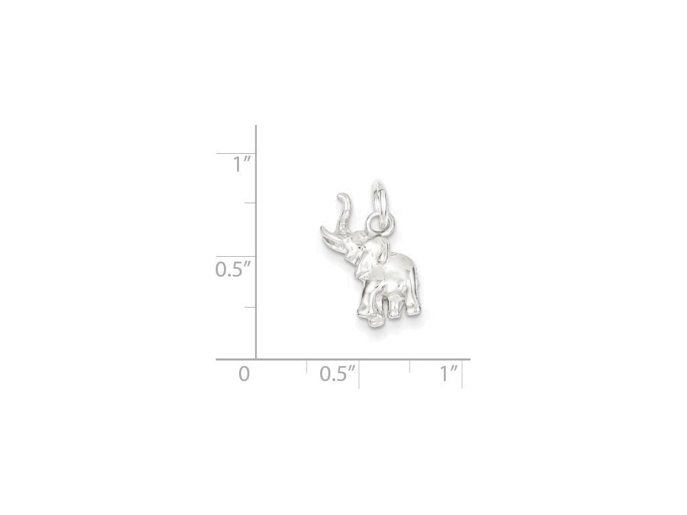 FJC Finejewelers Sterling Silver Elephant Charm
