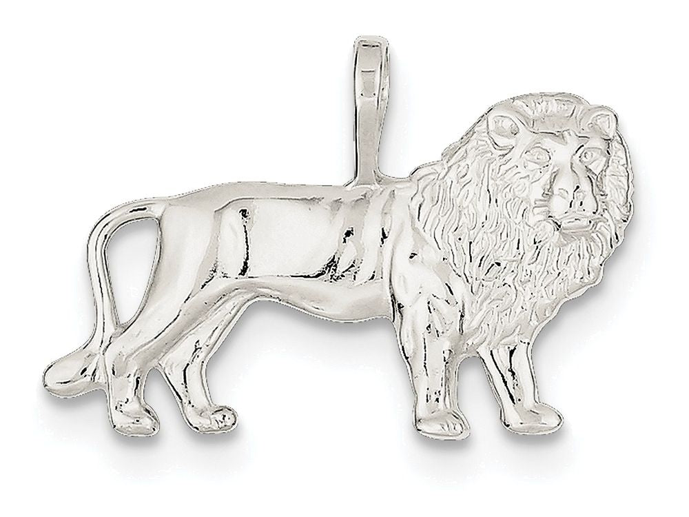 FJC Finejewelers Sterling Silver Lion Charm