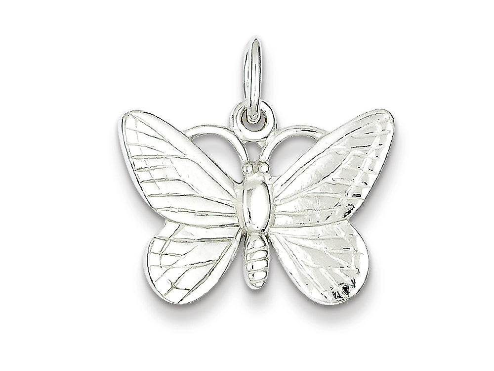 FJC Finejewelers Sterling Silver Butterfly Charm