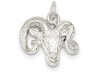 FJC Finejewelers Sterling Silver Ram Charm