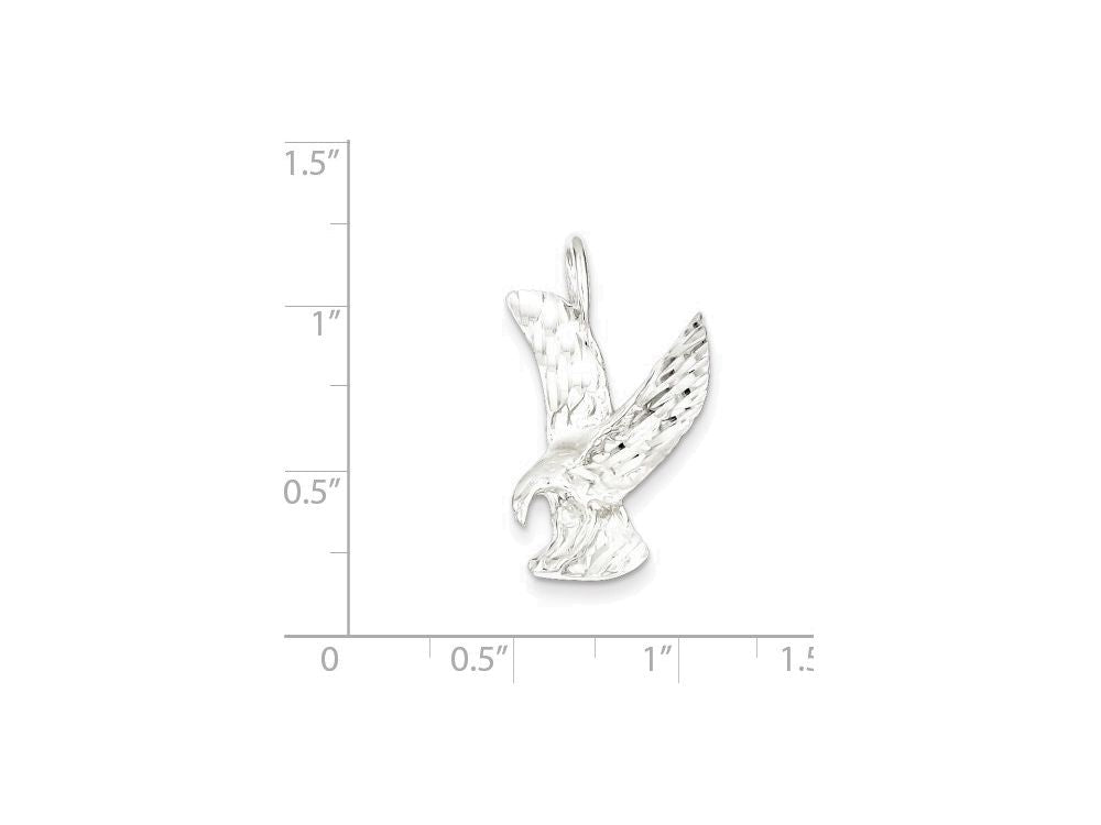 FJC Finejewelers Sterling Silver Eagle Charm