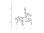 FJC Finejewelers Sterling Silver Horse Charm