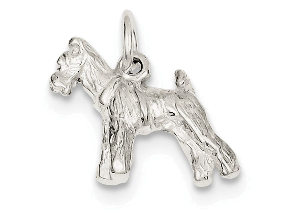 FJC Finejewelers Sterling Silver Schnauzer Charm