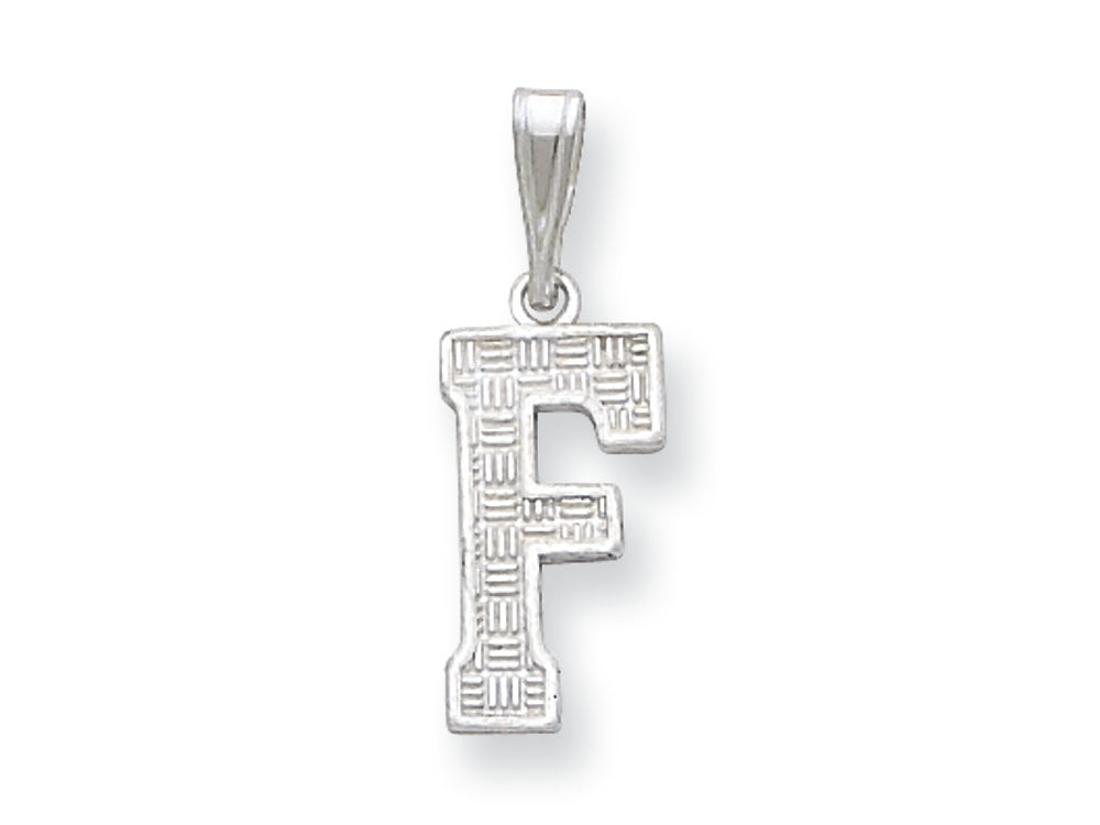 FJC Finejewelers Sterling Silver Initial F Charm