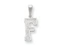 FJC Finejewelers Sterling Silver Initial F Charm