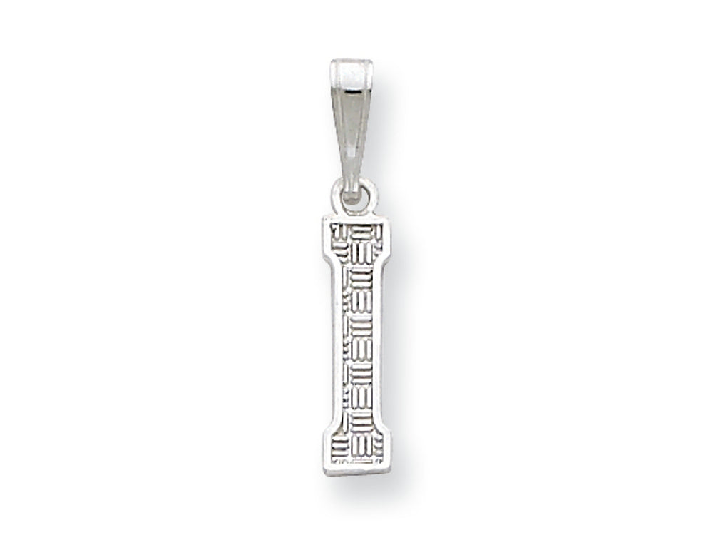 FJC Finejewelers Sterling Silver Initial I Charm
