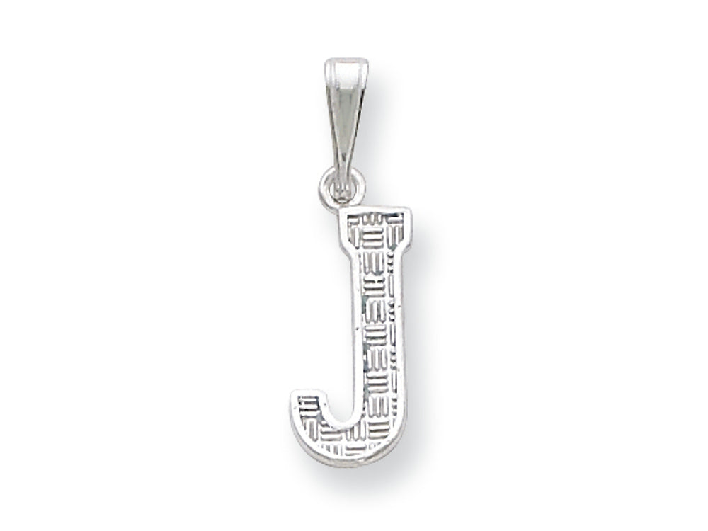 FJC Finejewelers Sterling Silver Initial J Charm