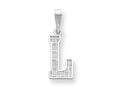 FJC Finejewelers Sterling Silver Initial L Charm