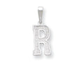 FJC Finejewelers Sterling Silver Initial R Charm
