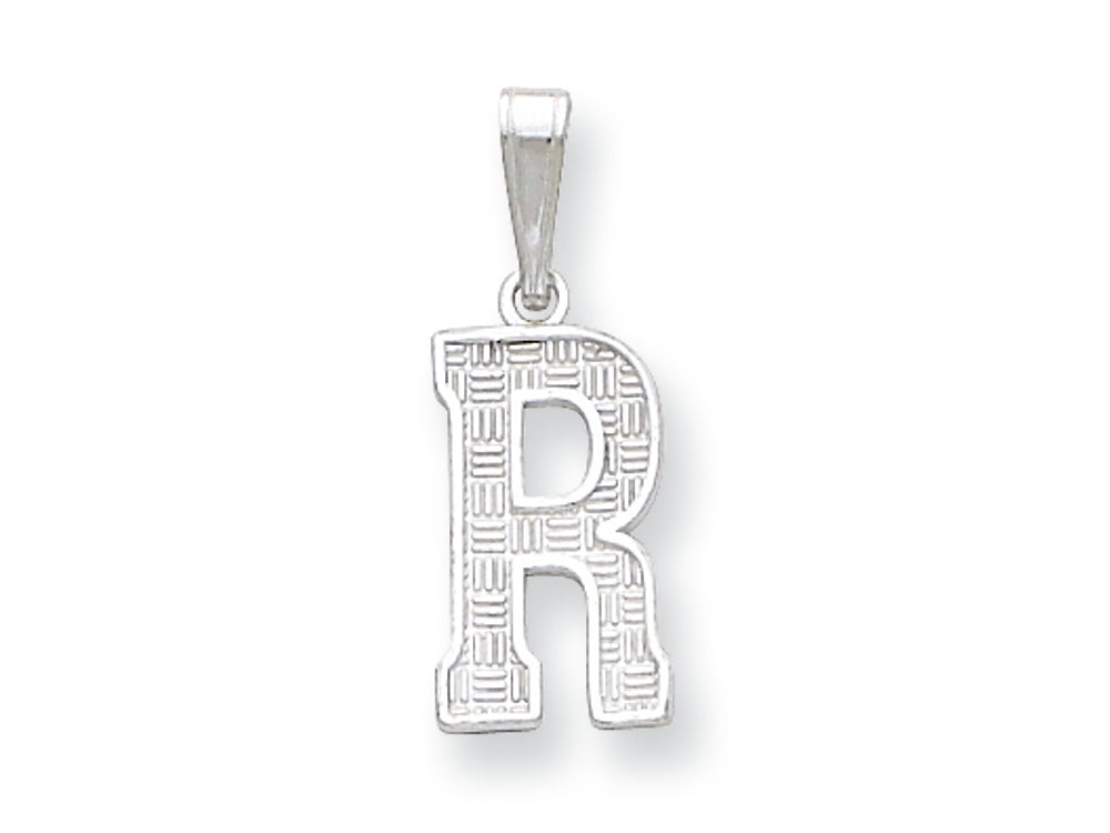 FJC Finejewelers Sterling Silver Initial R Charm