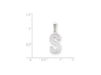 FJC Finejewelers Sterling Silver Initial S Charm