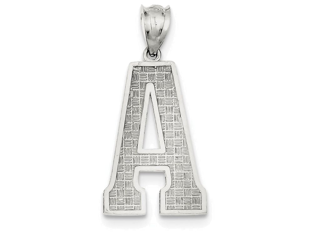 FJC Finejewelers Sterling Silver Initial A Charm