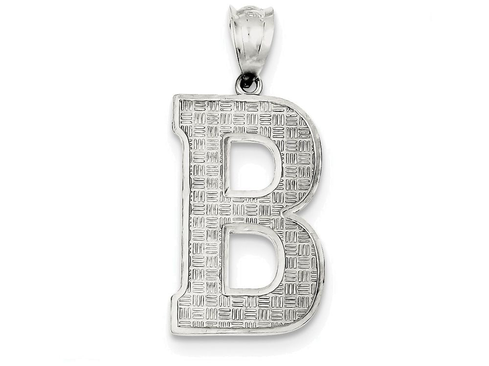 FJC Finejewelers Sterling Silver Initial B Charm