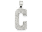 FJC Finejewelers Sterling Silver Initial C Charm