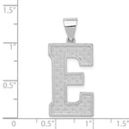 FJC Finejewelers Sterling Silver Initial E Charm