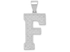 FJC Finejewelers Sterling Silver Initial F Charm