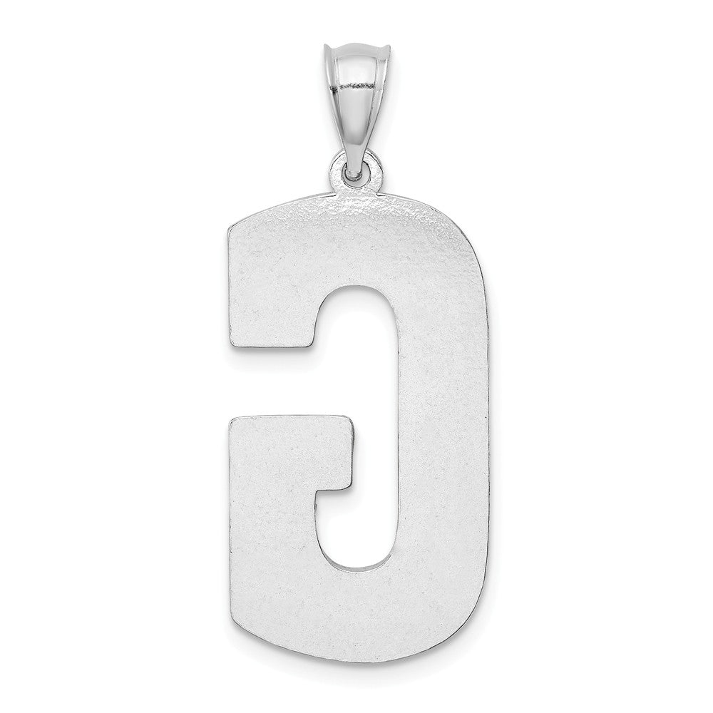 FJC Finejewelers Sterling Silver Initial G Charm