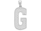 FJC Finejewelers Sterling Silver Initial G Charm