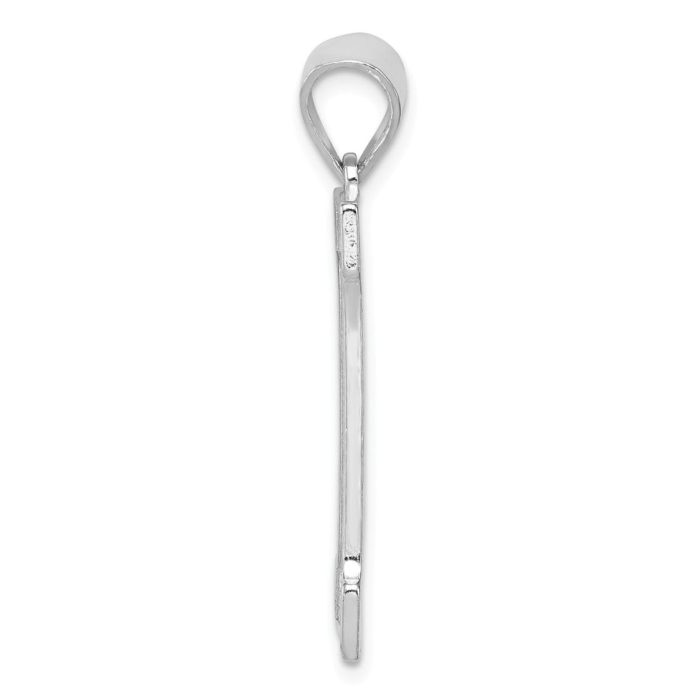 FJC Finejewelers Sterling Silver Initial H Charm
