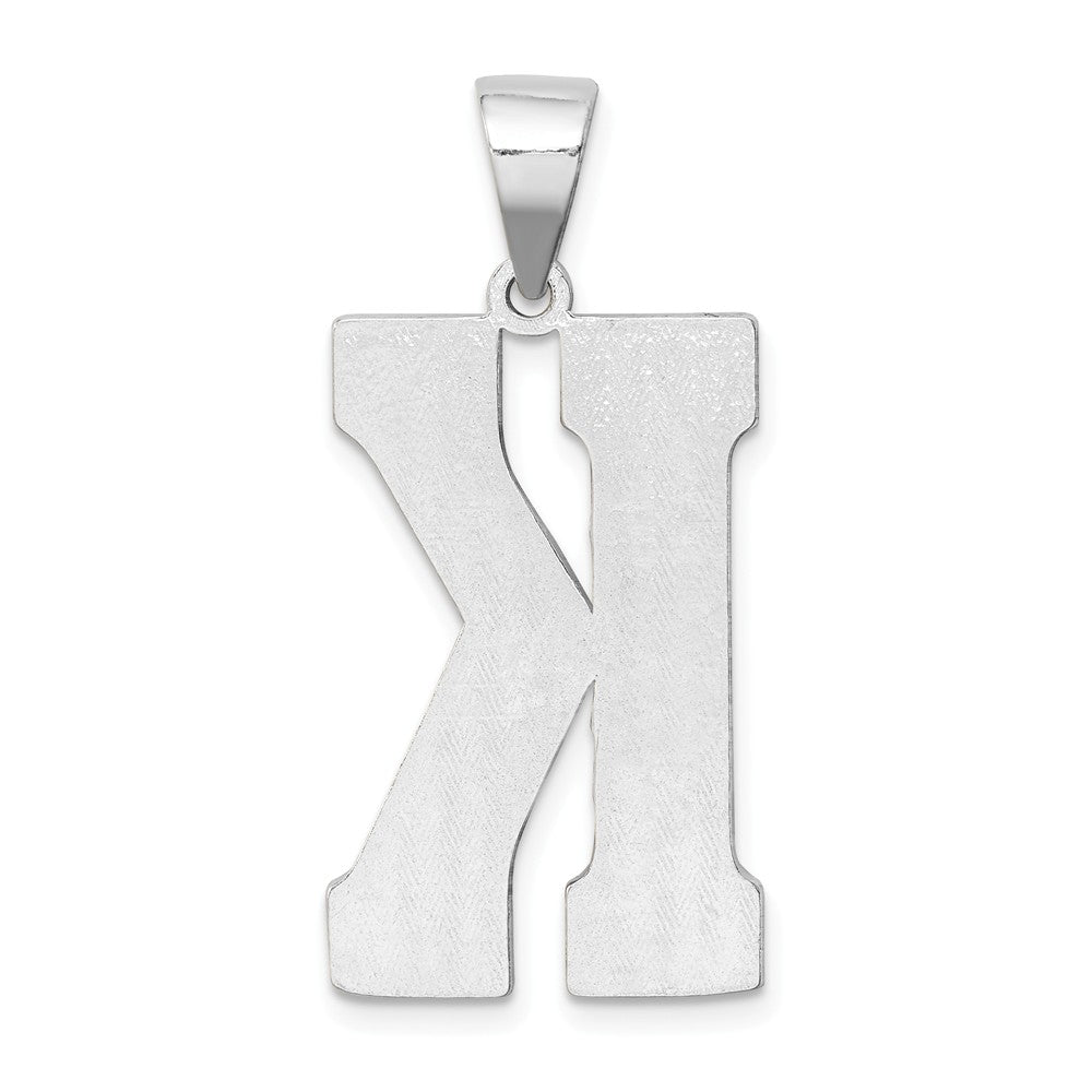 FJC Finejewelers Sterling Silver Initial K Charm