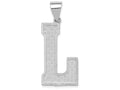 FJC Finejewelers Sterling Silver Initial L Charm