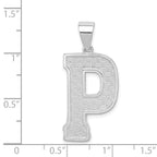 FJC Finejewelers Sterling Silver Initial P Charm