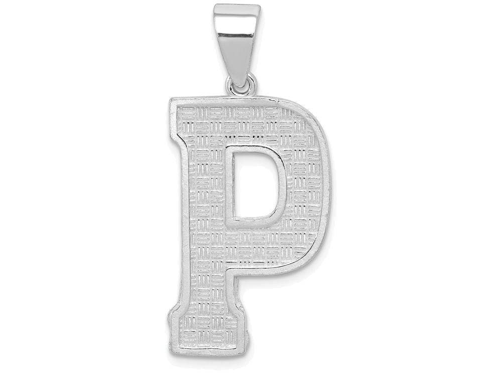 FJC Finejewelers Sterling Silver Initial P Charm