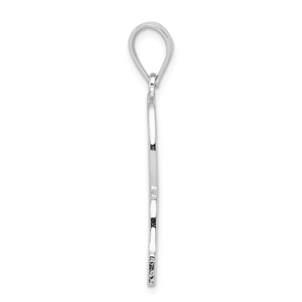 FJC Finejewelers Sterling Silver Initial R Charm