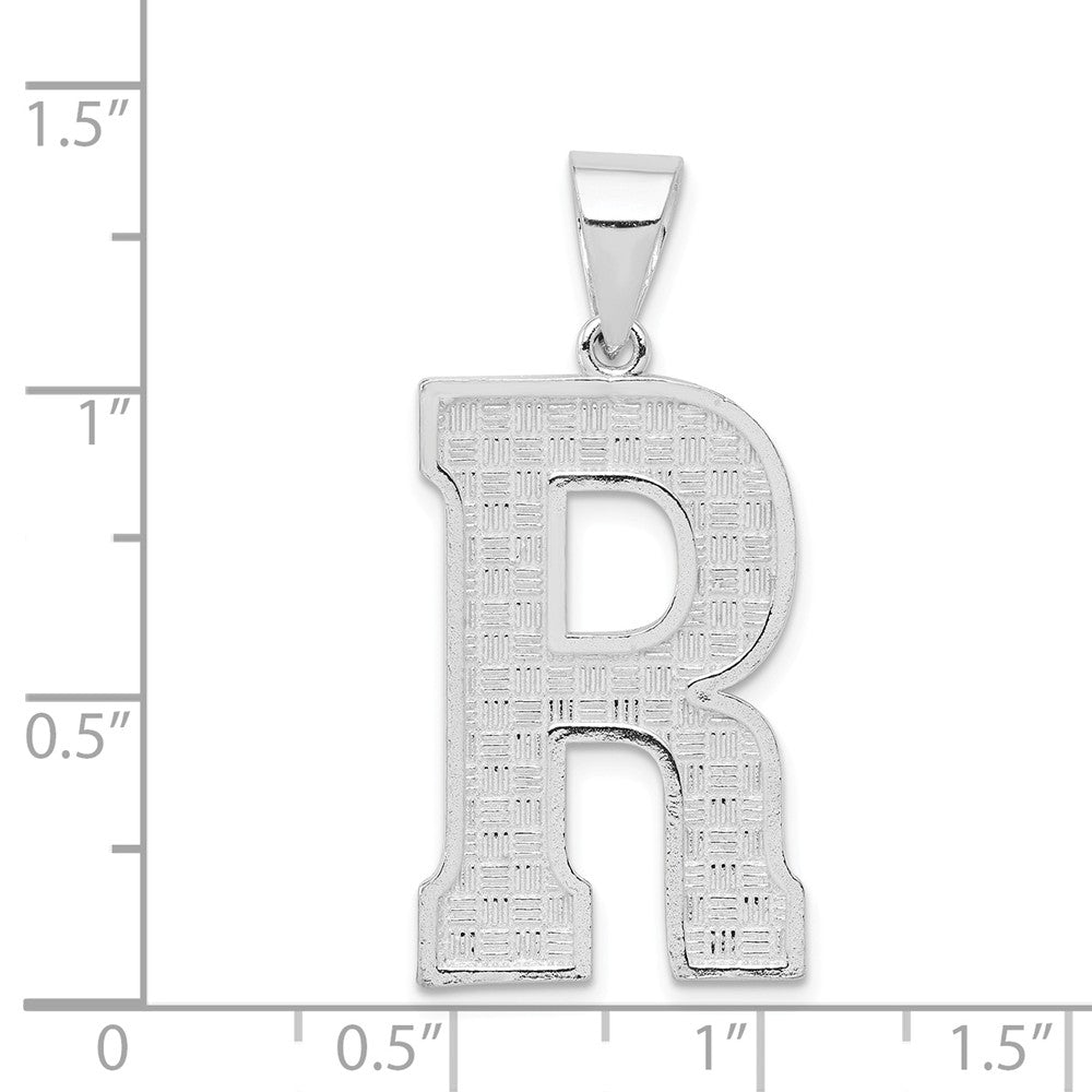 FJC Finejewelers Sterling Silver Initial R Charm