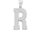 FJC Finejewelers Sterling Silver Initial R Charm