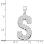 FJC Finejewelers Sterling Silver Initial S Charm