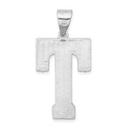FJC Finejewelers Sterling Silver Initial T Charm