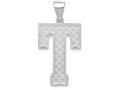 FJC Finejewelers Sterling Silver Initial T Charm