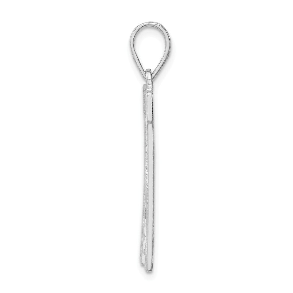 FJC Finejewelers Sterling Silver Initial W Charm