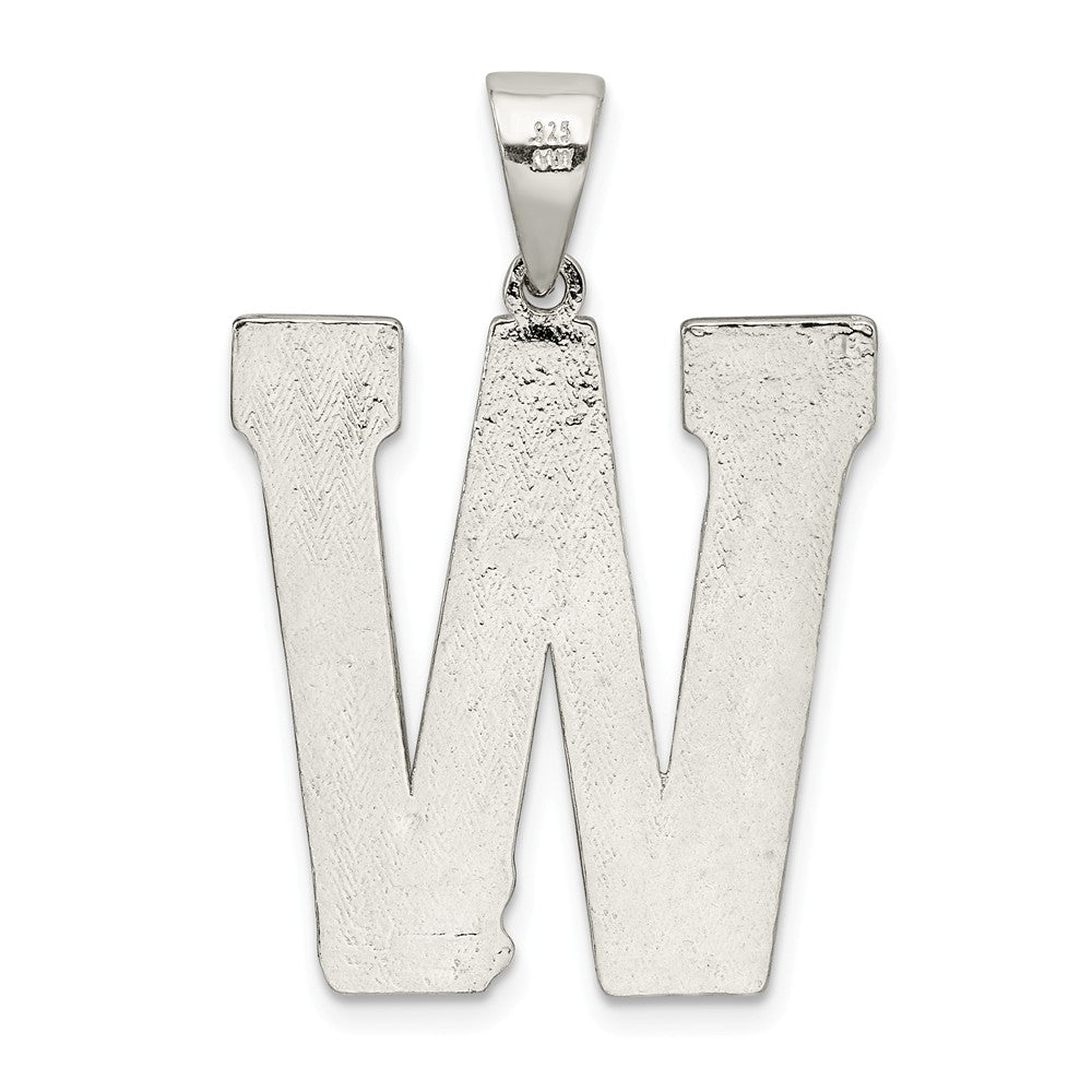 FJC Finejewelers Sterling Silver Initial W Charm