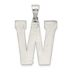 FJC Finejewelers Sterling Silver Initial W Charm