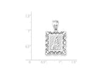 FJC Finejewelers Sterling Silver Initial A Charm