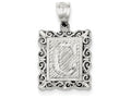 FJC Finejewelers Sterling Silver Initial C Charm