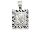 FJC Finejewelers Sterling Silver Initial C Charm