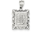 FJC Finejewelers Sterling Silver Initial D Charm