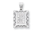 FJC Finejewelers Sterling Silver Initial G Charm