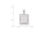 FJC Finejewelers Sterling Silver Initial I Charm