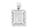FJC Finejewelers Sterling Silver Initial P Charm