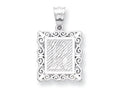 FJC Finejewelers Sterling Silver Initial R Charm
