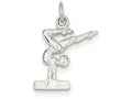 FJC Finejewelers Sterling Silver Gymnast Charm